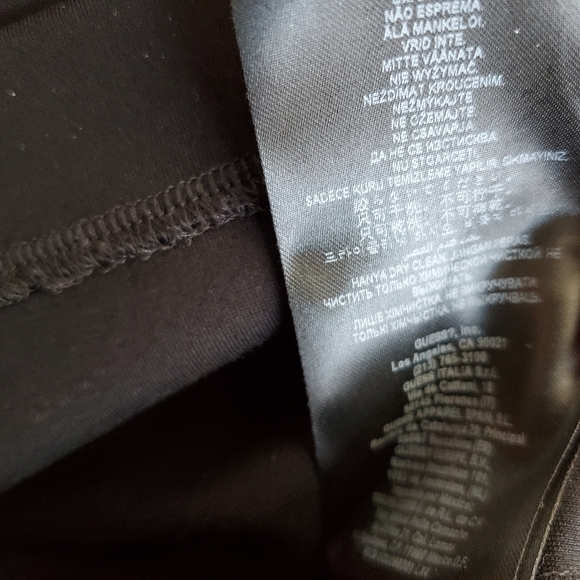 Marciano Black and White Fitted Dress,  Small Size - Picture 12 of 13